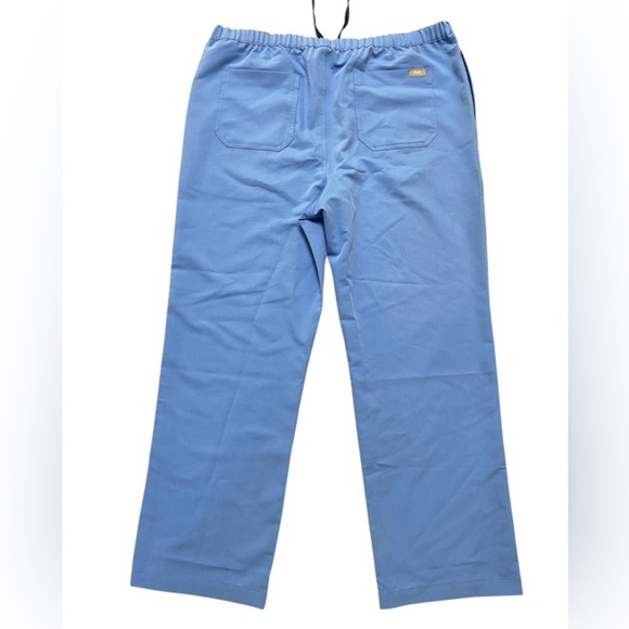 Figs Men Blue Straight Leg Scrub Pants XL - Picture 3 of 6